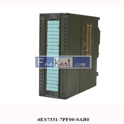 Picture of 6ES7331-7PF00-0AB0  Siemens Simatic S7 PLC - S7-300 ANALOG INPUT SM 331