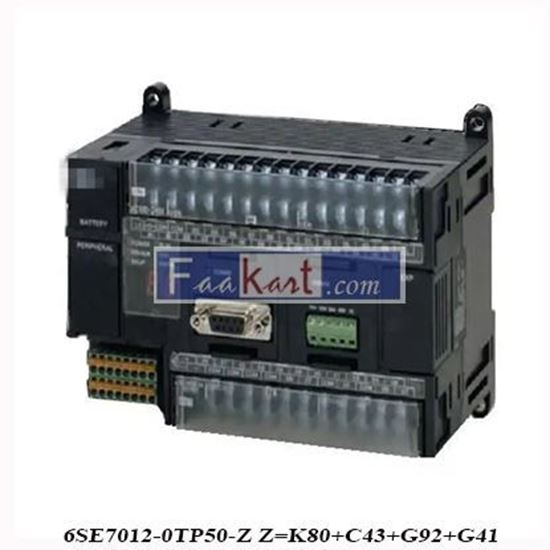 Picture of 6SE7012-0TP50-Z Z=K80+C43+G92+G41  phase inverter