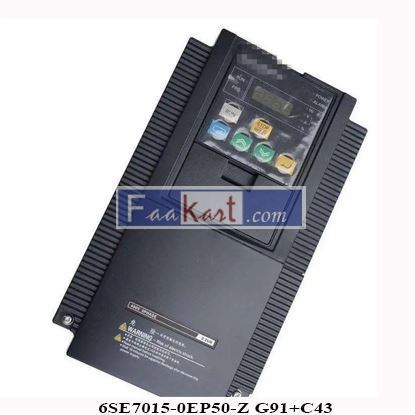 Picture of 6SE7015-0EP50-Z G91+C43  original elevator inverter