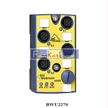 Picture of BWU2270  ASi Safety Input Module, IP67, M12, 1SI/2O
