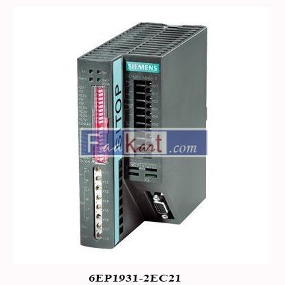 Picture of 6EP1931-2EC21 Siemens DC UPS Power Supply; 24V; 15A; 22 to 29V DC In; Din Rail Mount;