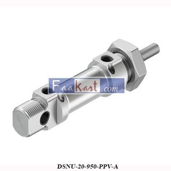 Picture of DSNU-20-950-PPV-A Festo Cylinder with piston rod
