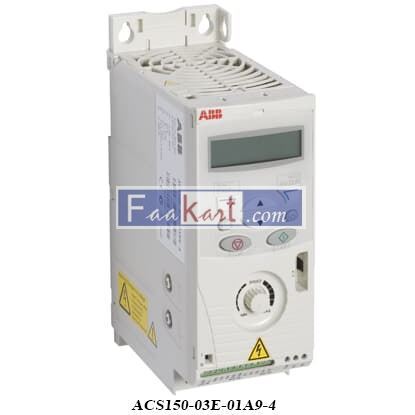 Picture of ACS150-03E-01A9-4 ABB Three Phase 0.75 HP AC Drive