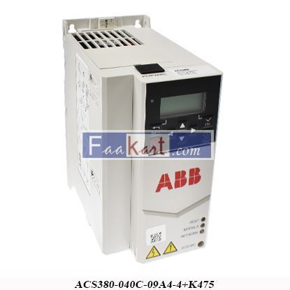 Picture of ACS380-040C-09A4-4+K475 ABB Industrial Systems Drives, ACS380 Series