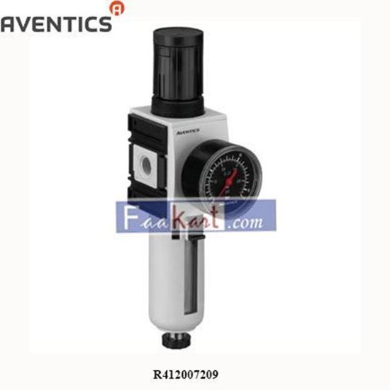 Picture of R412007209   EMERSON – AVENTICS AS3-FRE Filter Regulator, 5μm, G 1/2, Semi Automatic