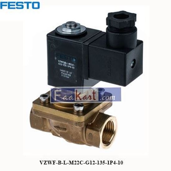 Picture of VZWF-B-L-M22C-G12-135-1P4-10   Festo   2/2 Solenoid Valve