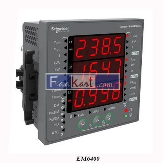 Picture of EM6400 Schneider Single Digital Meter, 220-240 V