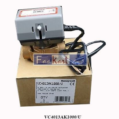 Picture of VC4013AK1000/U Honeywell  2 Way ¾” BSPT Valve & Actuator