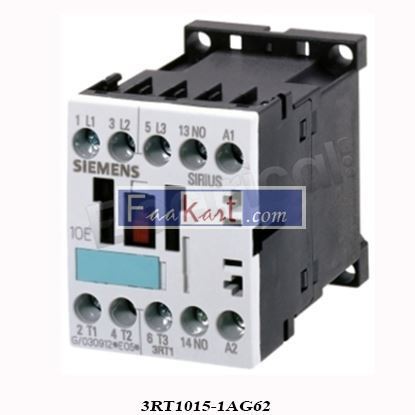 Picture of 3RT1015-1AG62 Siemens Magnetic Contactors