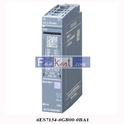 Picture of 6ES7134-6GB00-0BA1 Siemens analog input module