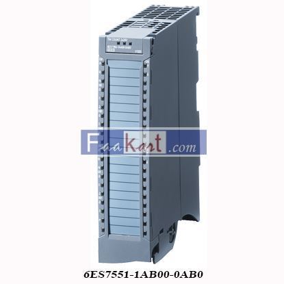 Picture of 6ES7551-1AB00-0AB0   Siemens S7-1500, COUNTING AND POSITON DETECTION MODULE