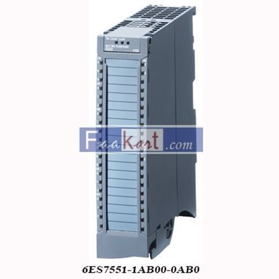 Picture of 6ES7551-1AB00-0AB0   Siemens S7-1500, COUNTING AND POSITON DETECTION MODULE