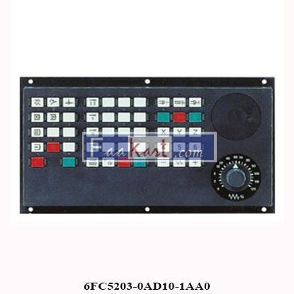 Picture of 6FC5203-0AD10-1AA0 SIEMENS   VERSION F SINUMERIK 840D KEYBOARD