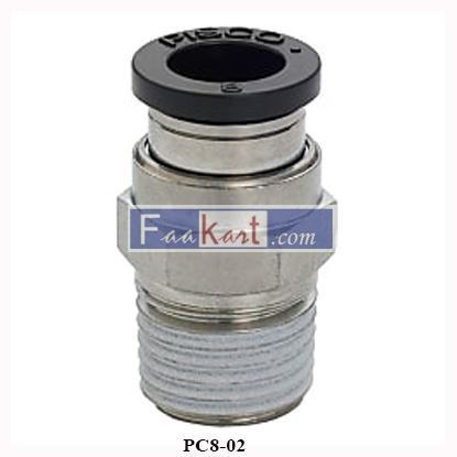 Picture of PC8-02 Tube Fitting for General Piping - Straight