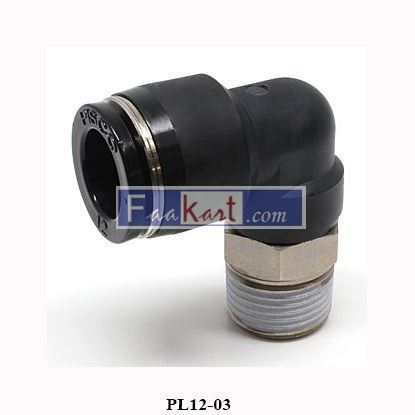 Picture of PL12-03 Elbow Male Thread Pneumatic Quick Fitting Connector