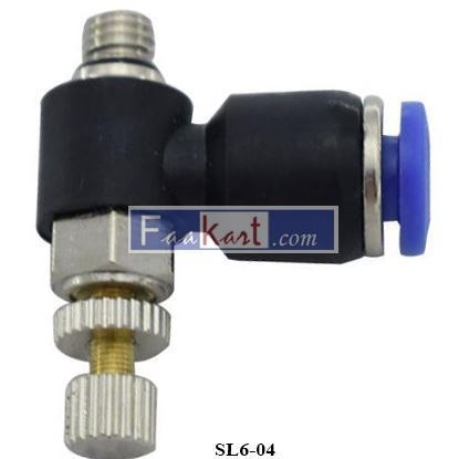 Picture of SL6-04 Throttle Valve Quick Fitting Pneumatic Connector