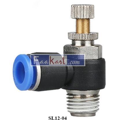 Picture of SL12-04 Od12mm Pneumatic Quick Fitting Air/Gas Limit Valve for Pipe
