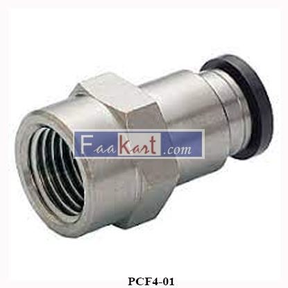 Picture of PCF4-01 Female Straight Push to Connect Tube Fittings - PCF Series