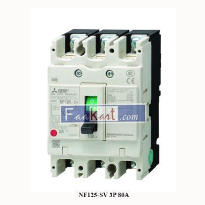 Picture of NF125-SV 3P 80A     Mitsubishi Electric    Circuit breaker
