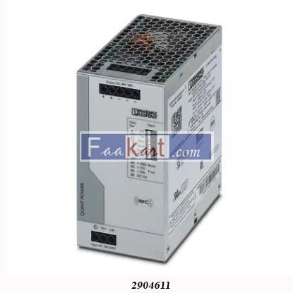 Picture of 2904611 Phoenix DIN Rail Power Supplies QUINT4-PS/1AC/48DC10