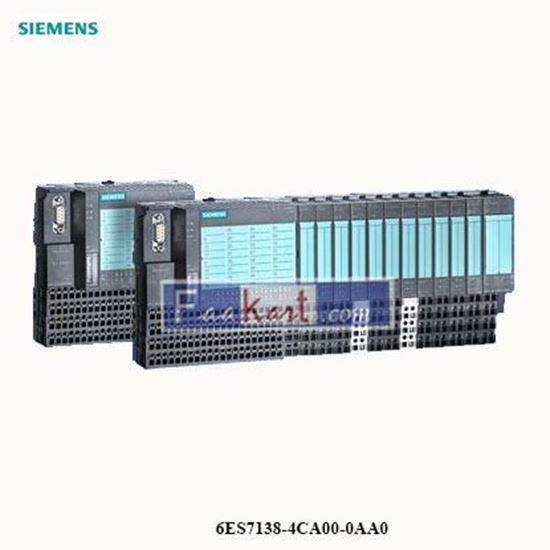 Picture of 6ES7138-4CA00-0AA0   SIEMENS   SIMATIC S7 INTERFACE I/O MODULE