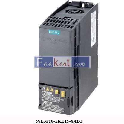 Picture of 6SL3210-1KE15-8AB2  Siemens Frequency Inverter, SINAMICS G120C Series