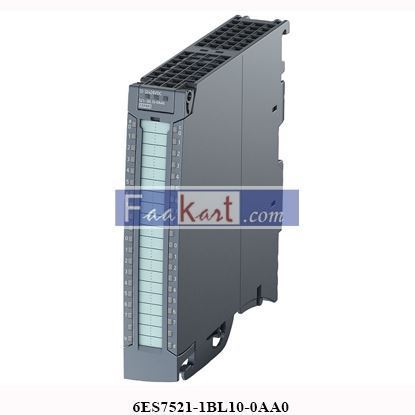 Picture of 6ES7521-1BL10-0AA0  Siemens S7-1500, DIGITAL INPUT MODULE