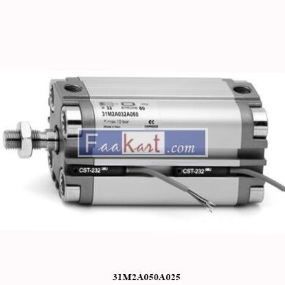 Picture of 31M2A050A025 CAMOZZI Compact Cylinders