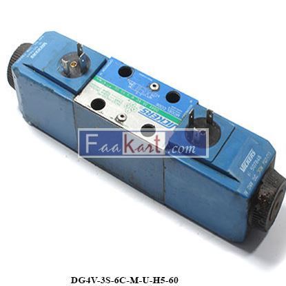 Picture of DG4V-3S-6C-M-U-H5-60 VICKERS SOLENOID OPERATED DIRECTIONAL VALVE