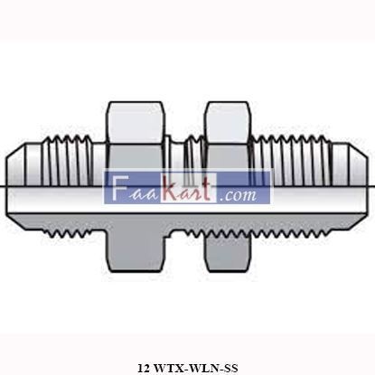 Picture of 12 WTX-WLN-SS PARKER Triple-Lok® 37° Flare JIC Tube Fittings and Adapters