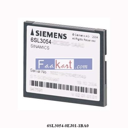 Picture of 6SL3054-0EJ01-1BA0 SINAMICS S120 CompactFlash card