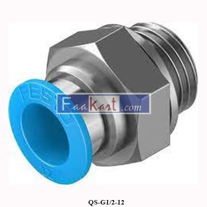 Picture of QS-G1/2-12 FESTO Push-in fitting