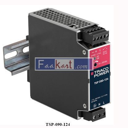 Picture of TSP-090-124  TRACO POWER  AC/DC DIN Rail Power Supply