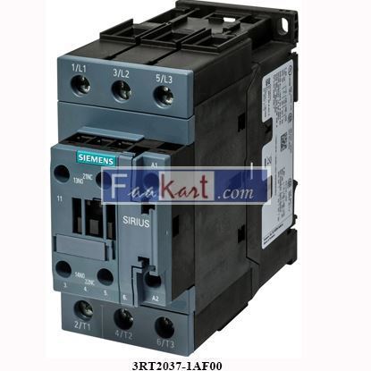 Picture of 3RT2037-1AF00 SIEMENS SIRIUS- 3RT2037-1AF00 MOTOR STARTERS - CONTACTORS