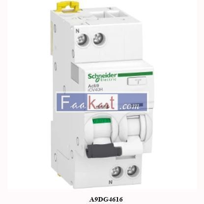 Picture of A9DG4616 Schneider Electric Earth leakage circuit breaker