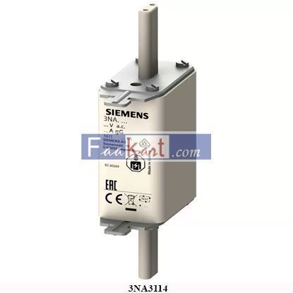 Picture of 3NA3114  Siemens   fuse element