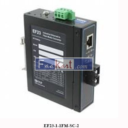 Picture of EF23-1-1FM-SC-2   ATOP Technologies  INDUSTRIAL FAST ETHERNET-TO-FIBE