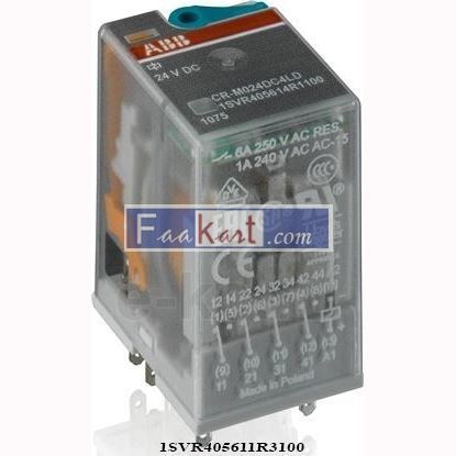Picture of CR-M230AC2L  ABB  1SVR405611R3100  Pluggable interface relay