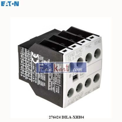 Picture of 276424 DILA-XHI04  Eaton Moeller  4 N/C 4 pole Auxiliary Block