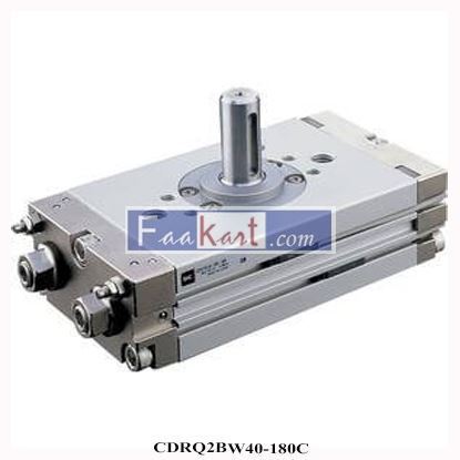 Picture of CDRQ2BW40-180C SMC compact rotary, rack and pinion style actuator