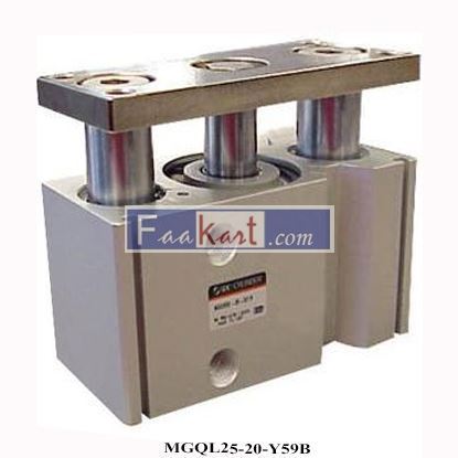 Picture of MGQL25-20-Y59B  SMC MGQ GUIDED CYLINDER
