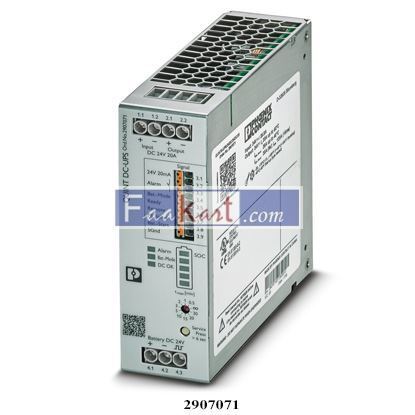 Picture of 2907071  QUINT4-UPS/24DC/24DC/20 PHOENIX CONTACT Uninterruptible power supply