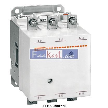 Picture of 11B63000220 LOVATO Three-pole contactor