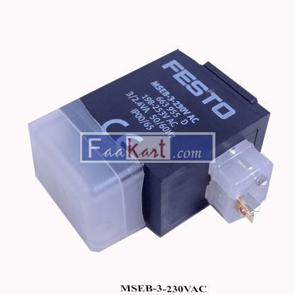 Picture of 663955  MSEB-3-230VAC FESTO Solenoid Coil