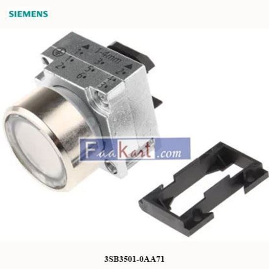 Picture of 3SB3501-0AA71    SIEMENS   Illuminated pushbutton