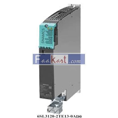 Picture of 6SL3120-2TE13-0AD0   Siemens    SINAMICS S120 Double Motor Module Input   6SL31202TE130AD0