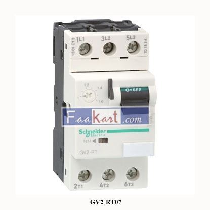 Picture of GV2RT07  SCHNEIDER ELECTRIC   Motor circuit breaker   GV2-RT07c