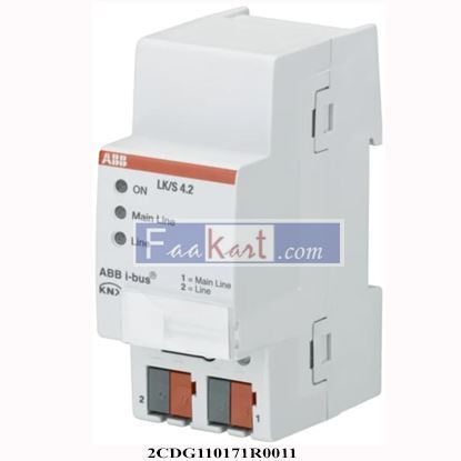 Picture of 2CDG110171R0011  ABB LK/S 4.2 ABB Coupler for use with KNX Bus System