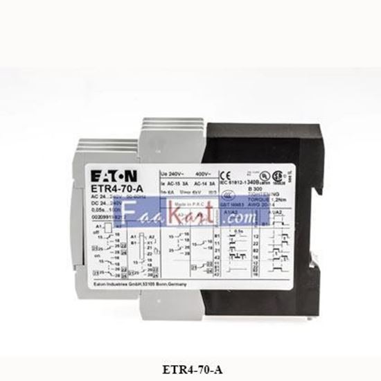 Picture of ETR4-70-A   Eaton   DIN Rail Multi Function Timer Relay
