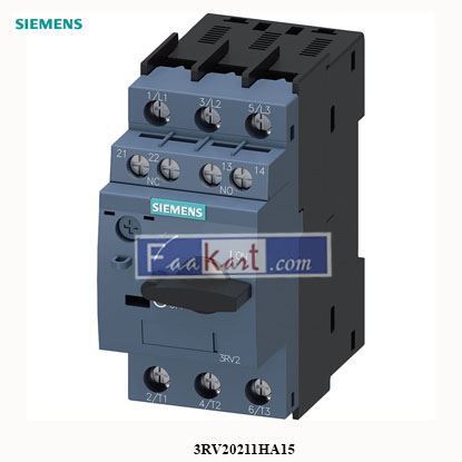 Picture of 3RV20211HA15   SIEMENS   Circuit breaker size S0 for motor protection   3RV2021-1HA15